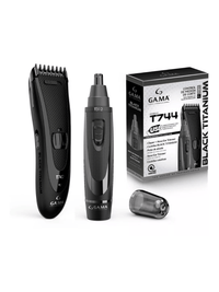 Afeitadora Wireless GAMA Titanium 744 Cortadora + Trimmer®