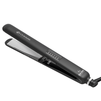 Plancha De Pelo GAMA Italy Cp14 Led 4d Titanio Color Black®