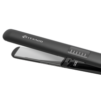 Plancha De Pelo GAMA Italy Cp14 Led 4d Titanio Color Black®