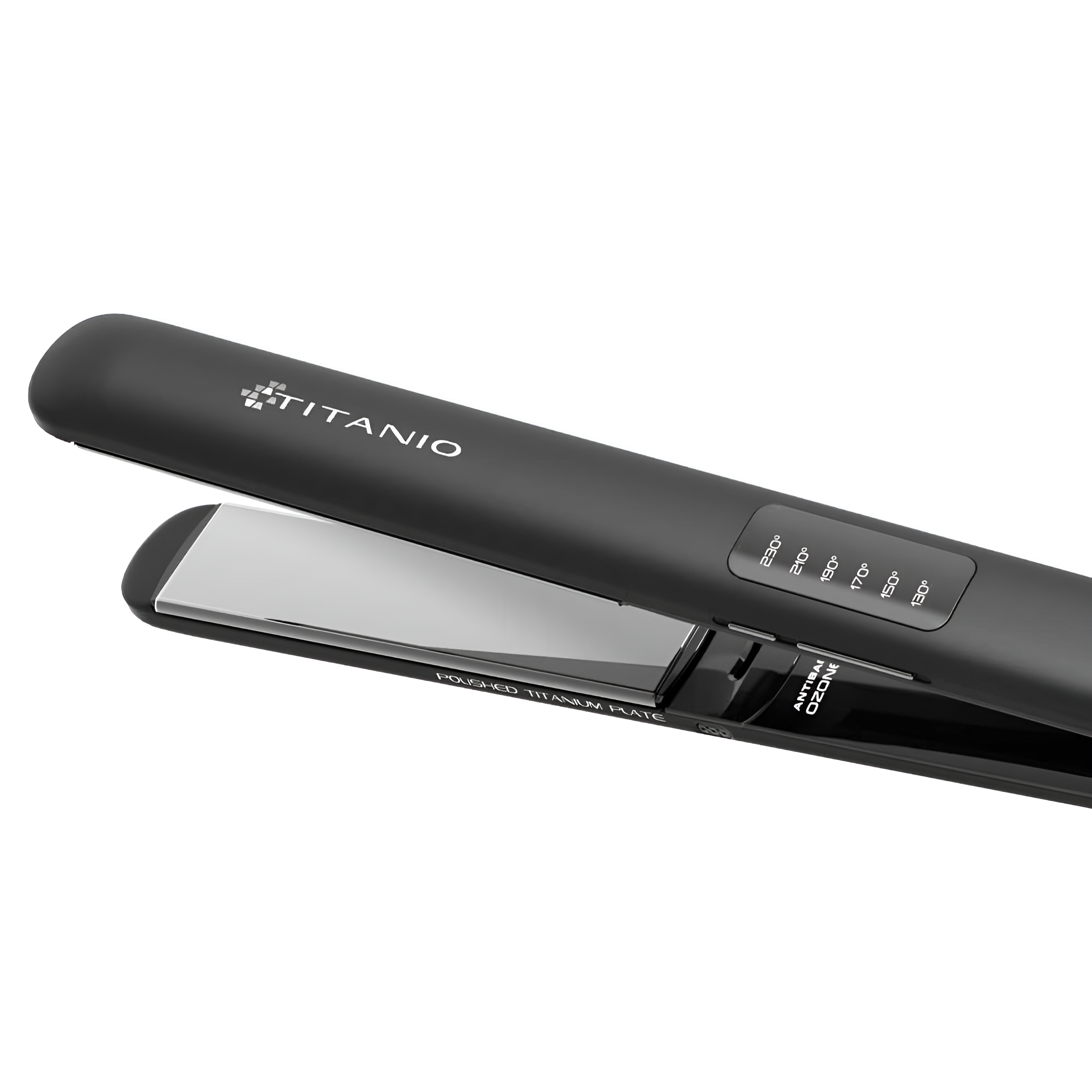 Plancha De Pelo GAMA Italy Cp14 Led 4d Titanio Color Black®