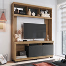 Rack Con Panel Aparador Para Televisor Elegante Madera Mdf®