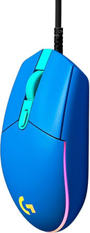 Mouse Gamer Logitech G203 Usb 8000dpi 6 Botones Color Azul