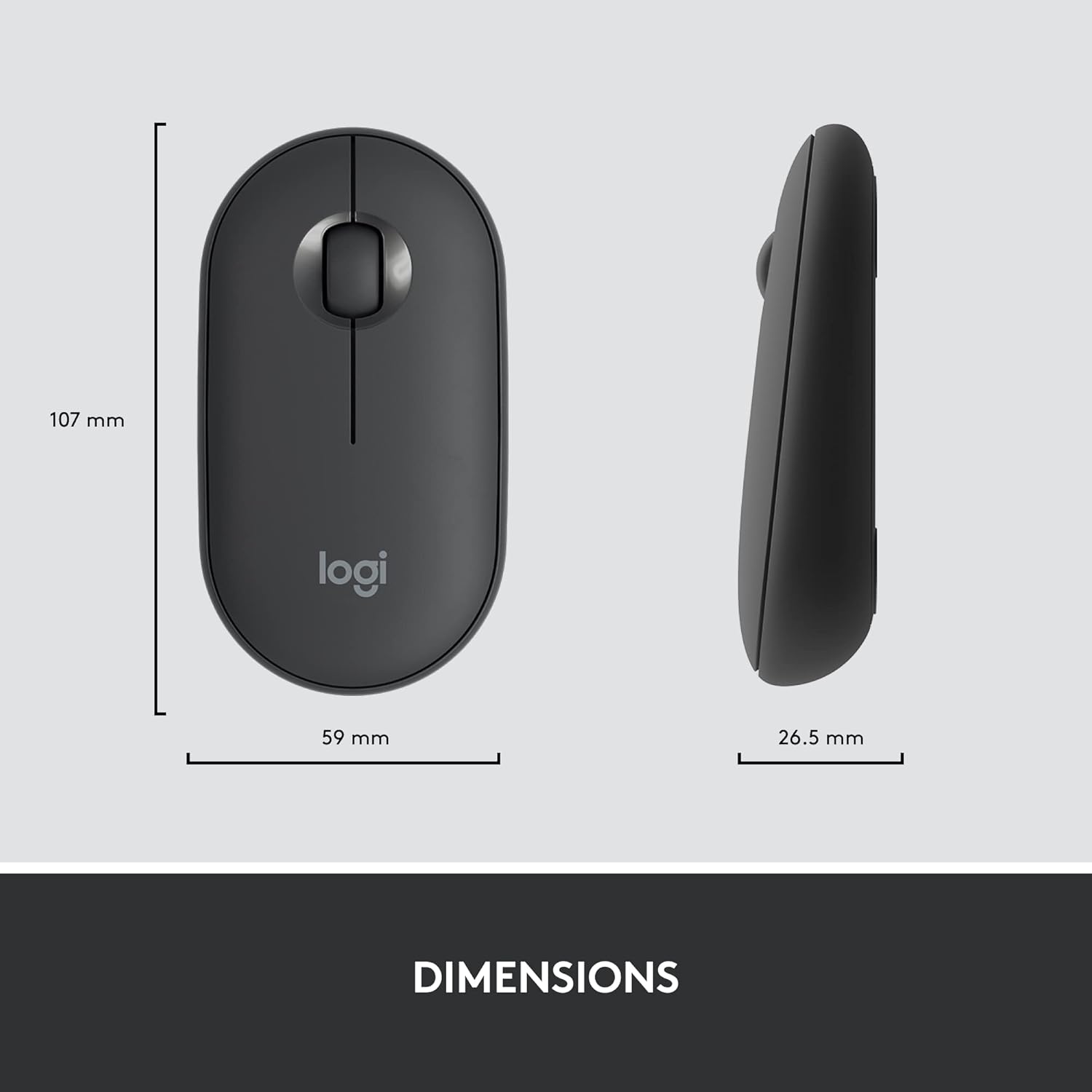 Kit Teclado Y Mouse Inalámbrico Logitech Mk470 Color Negro