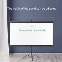 Pantalla De Proyección 84 16:9 Con Trípode, Cine En Casa®