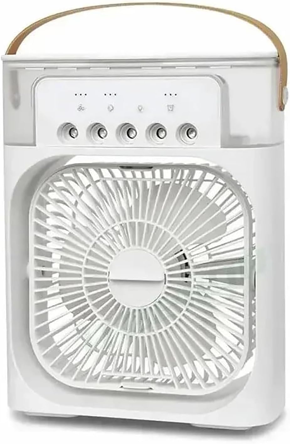 Ventilador Portatil Mini 3en1 Aire Frio Y Humidificador Led®