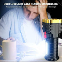 Linterna 5 Led Profesional Portatil Recargable L-29 5w®
