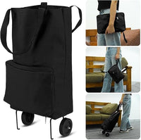 Carro Plegable De Compras Con Ruedas, 20l Ideal Para Feria®