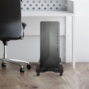Soporte Para CPU Con Ruedas Base Ajustable Color Negro®