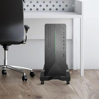 Soporte Para CPU Con Ruedas Base Ajustable Color Negro®