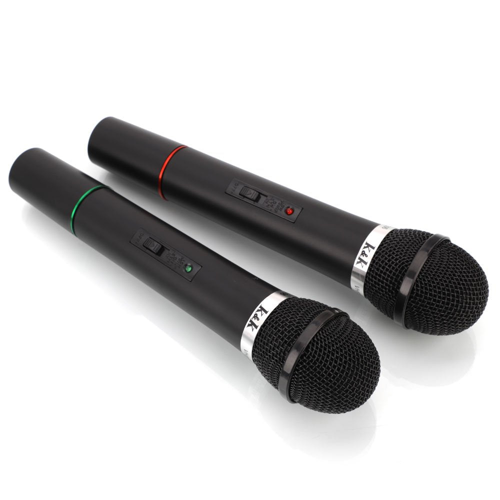Microfonos Inalambrico Dinamicos X2 C/base Kareoke Premium®