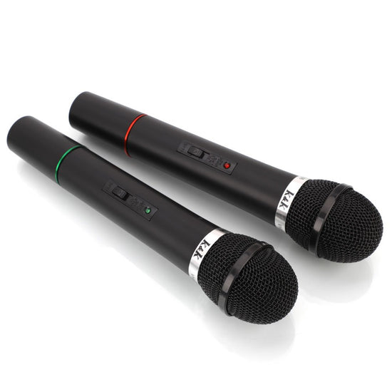Microfonos Inalambrico Dinamicos X2 C/base Karaoke®