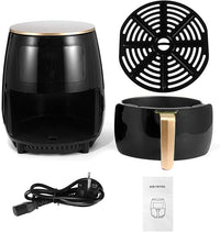 Freidora De Aire Hoffmans Negra Hm-6018 6L Cocina Rápido®