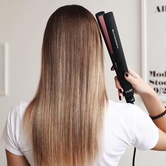 Plancha De Pelo GAMA Italy Bella Tormalina Red Ion Elegance®