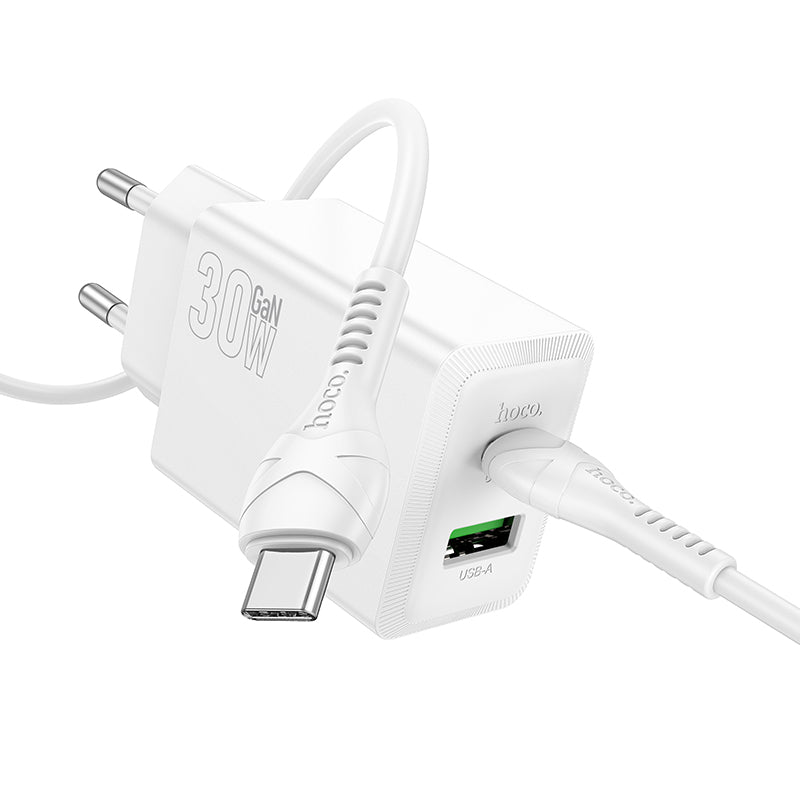 Cargador Hoco N71 Pd30w+qc3.0 Con Cable Tipo C A C De 1 M®