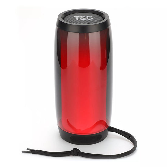 Parlante Bluetooth T&G Portátil 10W RMS con Luces LED®