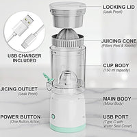 Exprimidor Portátil Recargable Tipo C 400ml 45w 7,4 V®