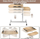 Mesa Plegable De Apoyo Inclinable Con Ruedas Ajustable Mdf®