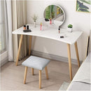 Escritorio Tocador Con Espejo 38cm Y Banquito 80x40x113cm®