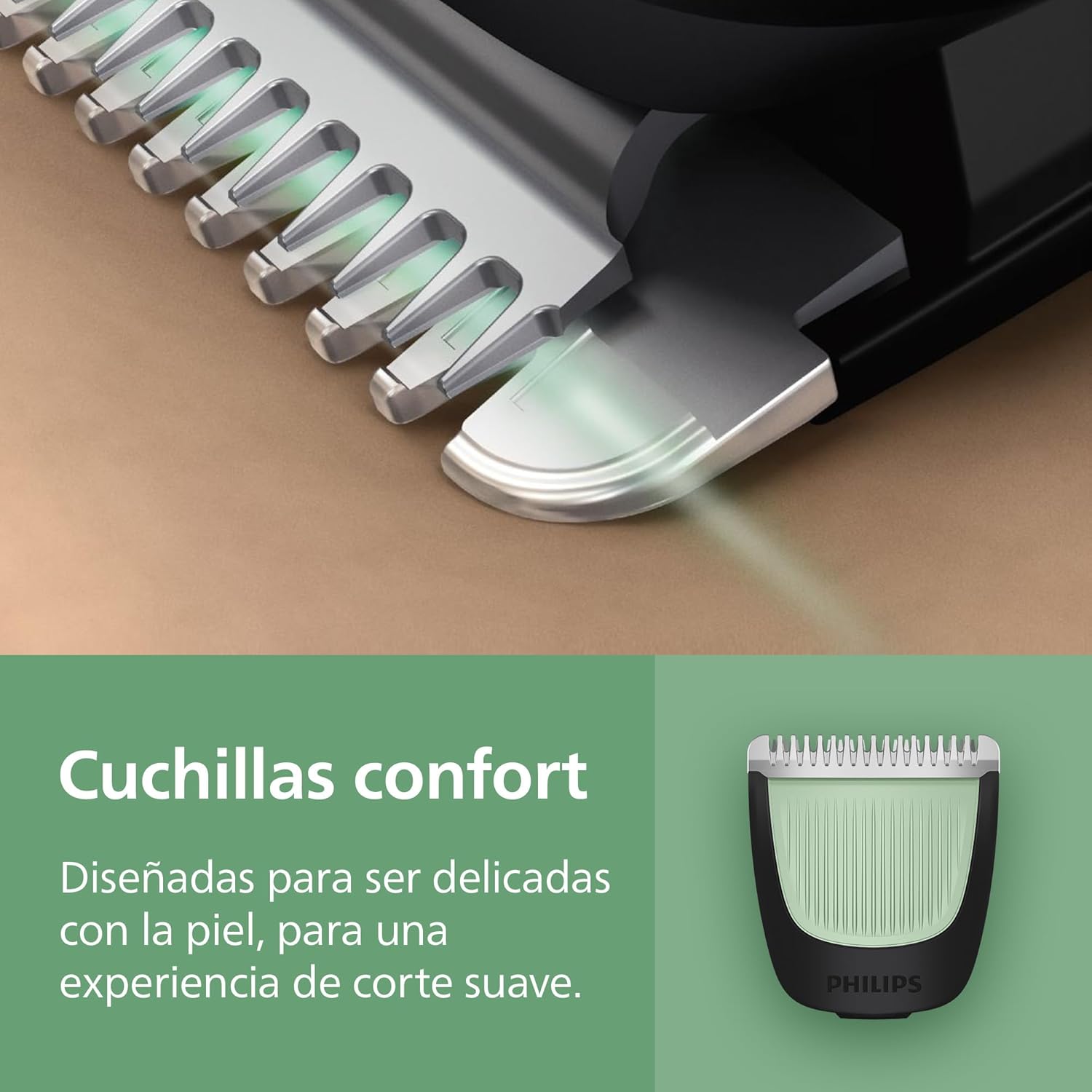 Cortabarba Philips 10 En 1 Trimmer Cabello, Rostro Y Cuerpo®