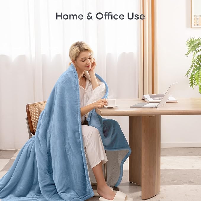 Manta Eléctrica 2 Plazas180x130cm Con Control De Temperatura®