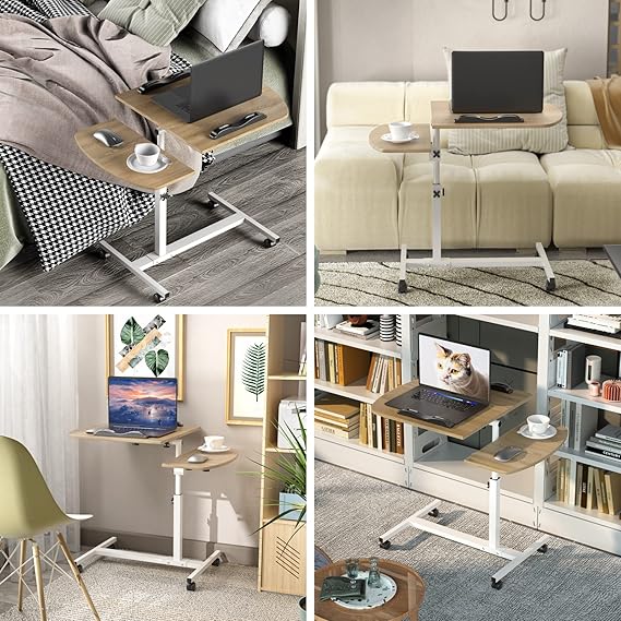 Mesa Plegable De Apoyo Inclinable Con Ruedas Ajustable Mdf®