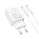 Cargador Hoco N71 Pd30w+qc3.0 Con Cable Tipo C A C De 1 M®
