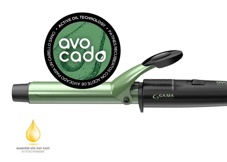 Rizador Tenaza GAMA Italy Avocado 25 Mm Essential Oils®