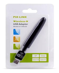 Adaptador Wifi Usb Pix-link Con Antena