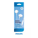 Auriculares Con Microfono Philips Taue101 Aux 1.2m Blanco®