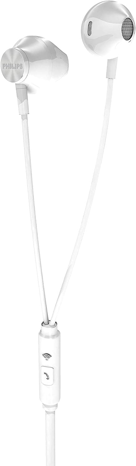 Auriculares Con Microfono Philips Taue101 Aux 1.2m Blanco®