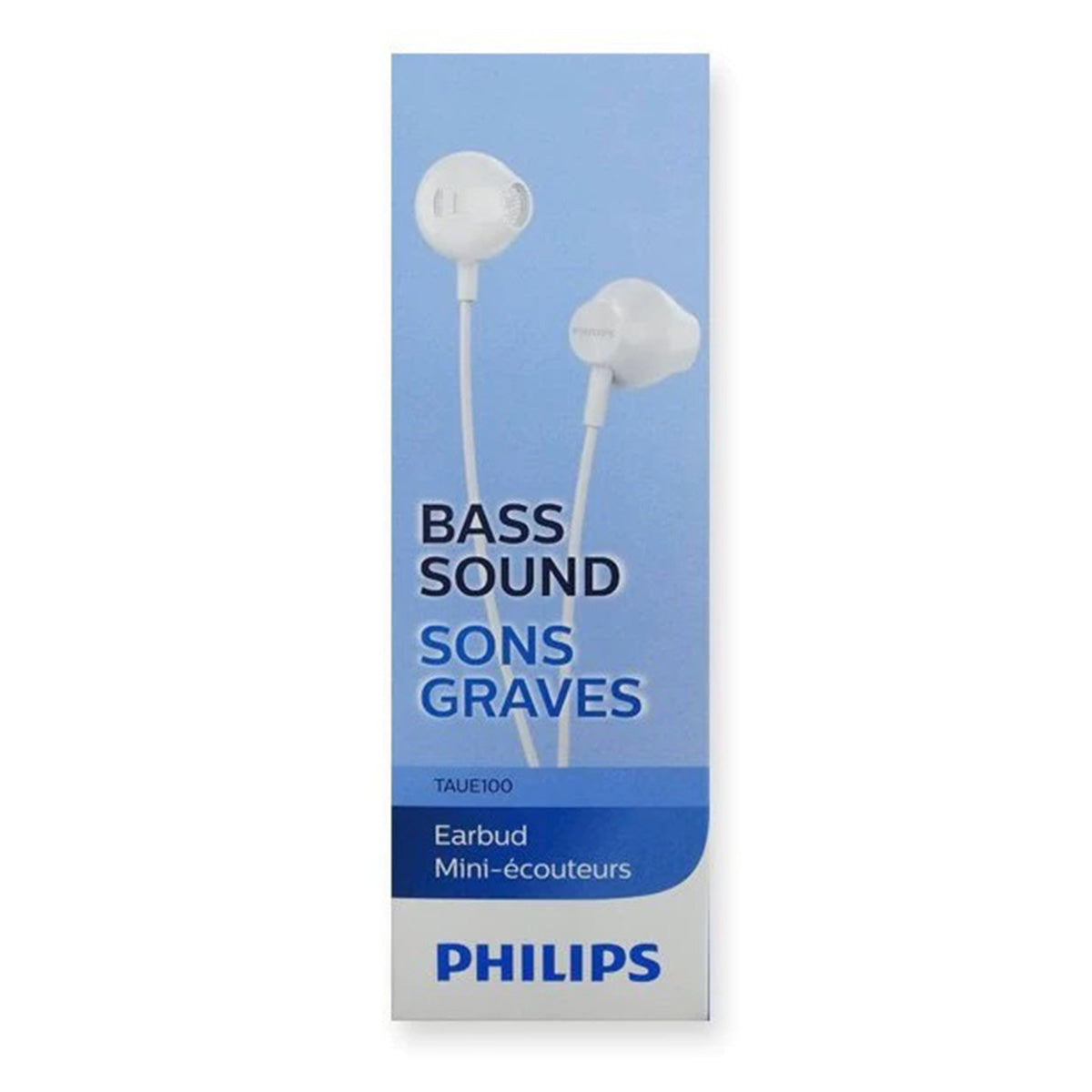 Auriculares Philips Taue100 Cableados In-ear Blancos Pro®