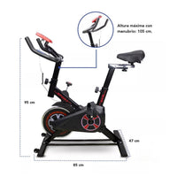 Bicicleta Ergométrica Fitness Speed Spinning Disco 6kg®