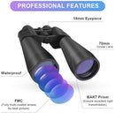 Binocular Largavista 60x90 Funda Caza/ Nautica Color Negro