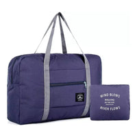 Bolso De Viaje Impermeable Plegable Cierre Y Bolsillo 25l