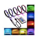 Tira Led Rgb 3 Metros Usb Con Control Colores Adhesivas®