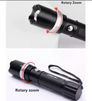Linterna Swat Recargable Negras Practica Para Camping®