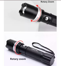 Linterna Swat Recargable Negras Practica Para Camping®