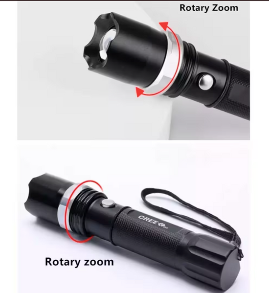 Linterna Swat Recargable Para Camping®