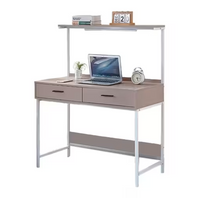 Escritorio Con Estante y 2 Cajones 140x100x50cm®