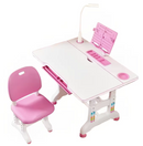 Escritorio Infantil Con Silla Accesorios Y Altura Ajustable Rosa®