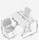 Escritorio Infantil Con Silla Accesorios Ajustable Azul®