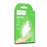 Batería Externa Mini Size Power Bank J115 5000mah Dual Usb®