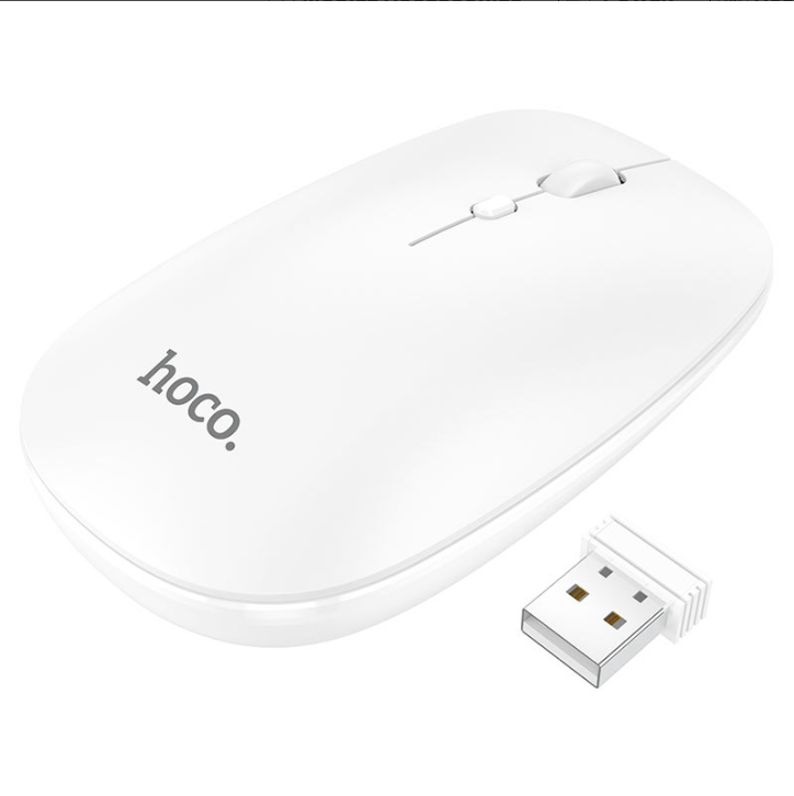 Mouse Inalámbrico Con Bluetooth Gm15 Art Blanco 2.4g/bt®