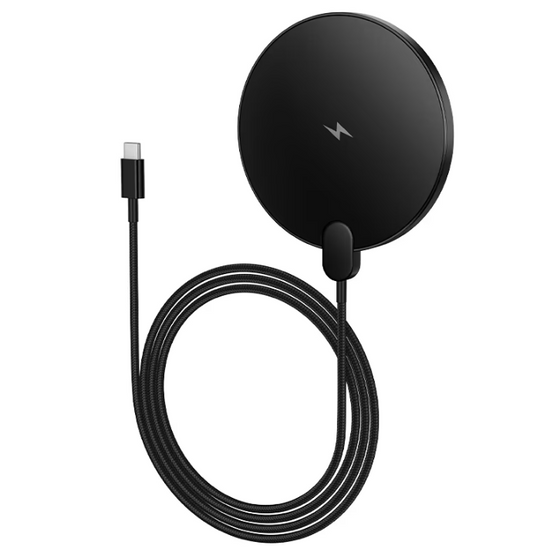 Cargador Inalámbrico Cw62 De 15 W+cable Usbc 1,2m Luz Led®