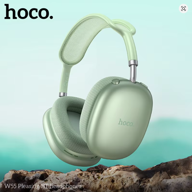 Auriculares de vincha inalambricos HOCO hasta 90h W55®