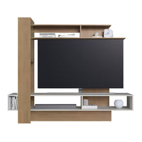 Rack Tv Minimalista Centro De Entretenimiento Miel Y Arena®