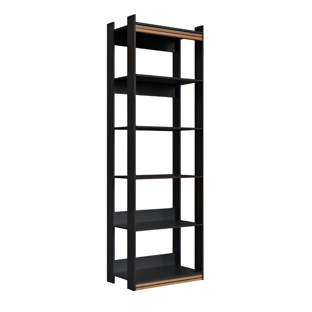 Estantería Minimalista Moderna Reforzada 6 Estantes Negro®