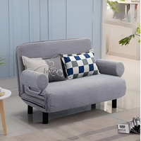 Sofá Cama 2 Cuerpos Reclinable Posa Brazos Color Gris®