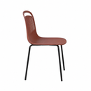 Silla De Comedor Minimalista Polipropileno/hierro Terracota®