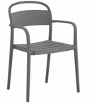 Silla De Comedor O Exterior De Propileno Resistente Gris®